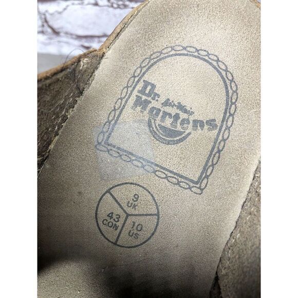 Vintage 90s DR. DOC MARTENS Brown Leather Fisherman Platform Sandals Men Sz 43EU main image 14